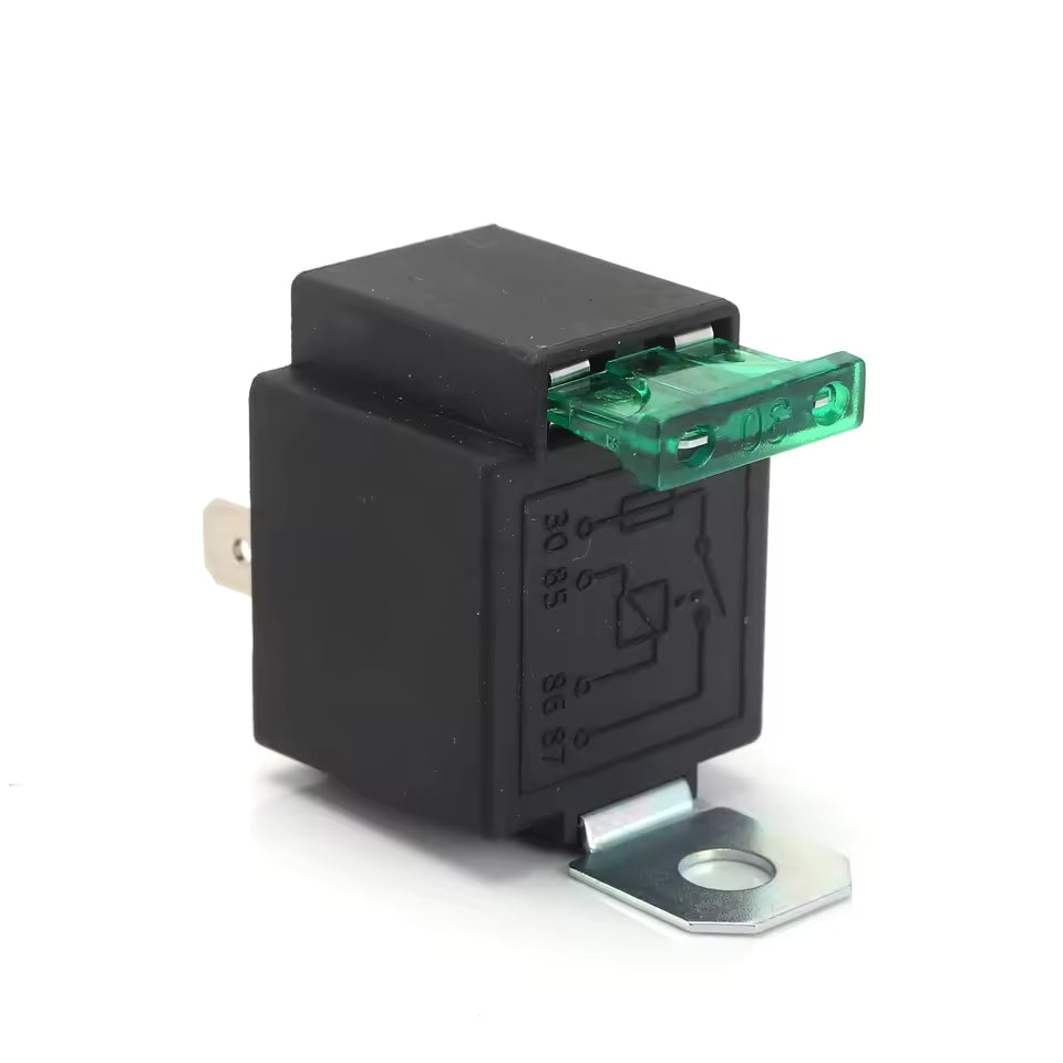 4-Pin Fused Automotive Relay SPDT - 12V 30A