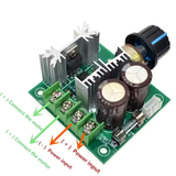 DC Motor Speed Regulator Pinout Diagram