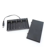 8 × AA Battery Holder Case With ON/ OFF Switch & 2.1mm DC Plug - 12V output