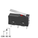Mini Micro Limit Switch 5A 125/250V AC SPDT Short Lever Arm Snap Action
