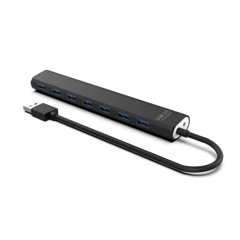 Multi USB 3.0 Hub 7 Port High Speed 5Gbps Expansion Splitter