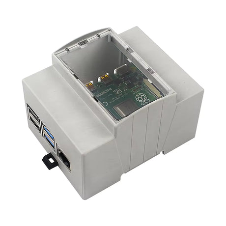 DIN rail ABS Case for Raspberry Pi 5