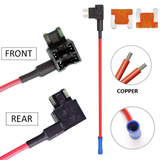 Double Mini Blade Fuse Tap Cable Low Profile – 10A