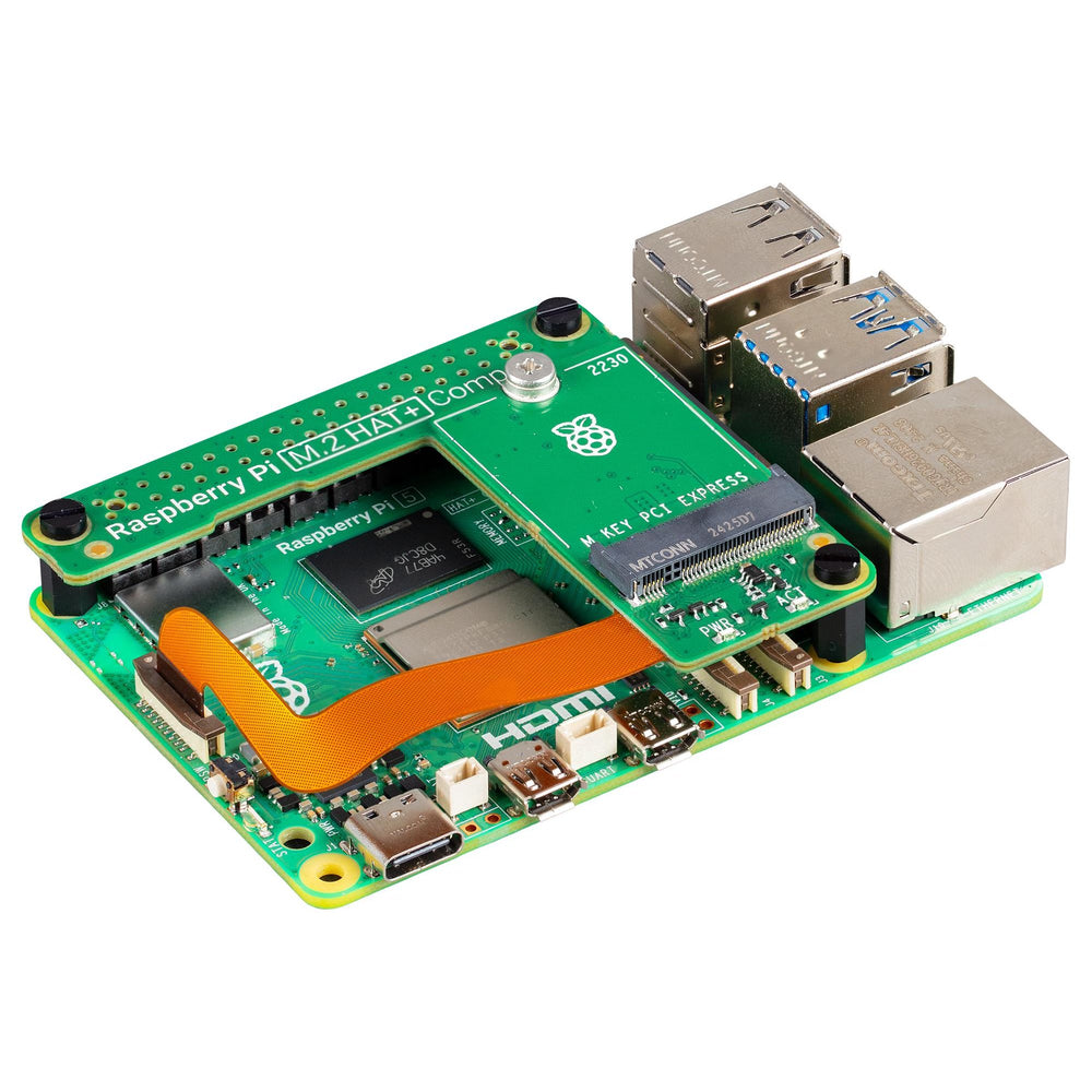Raspberry Pi 5 M.2 HAT+ Compact – Zaitronics