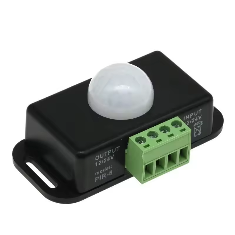 DC 12V–24V 6A PIR Motion Sensor - For LED Strip
