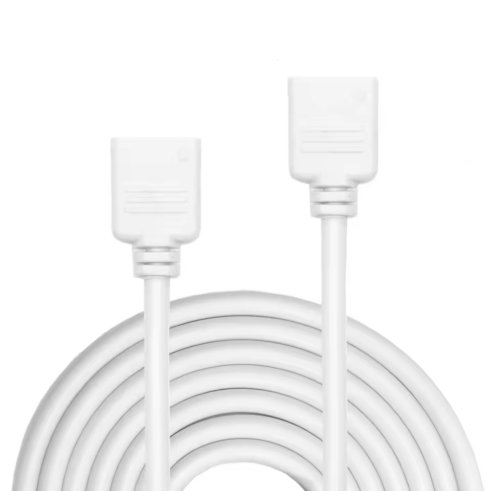 LED Strip Extension Cable 4 Pin - 1m 2m 5m 10m White