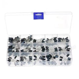200pcs Electrolytic Capacitor Kit 15 Values Assorted Capacitor Set