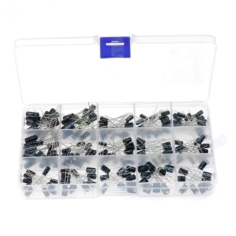 200pcs Electrolytic Capacitor Kit 15 Values Assorted Capacitor Set