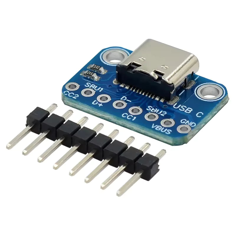 USB-C Breakout Board 6 Pin