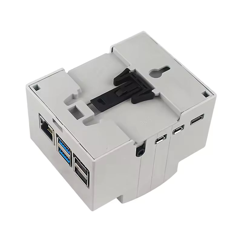 DIN rail ABS Case for Raspberry Pi 5