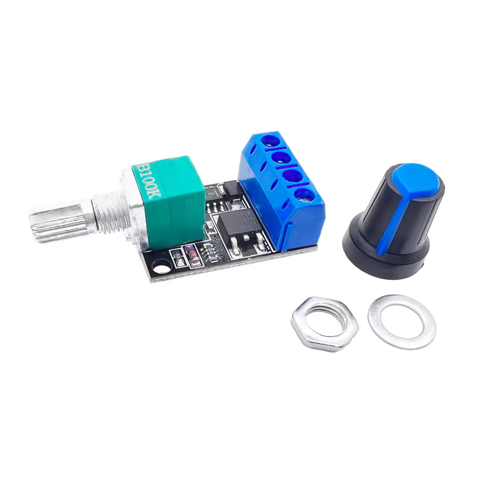 5V–16V 10A PWM DC Motor Speed Controller & LED Dimmer Module
