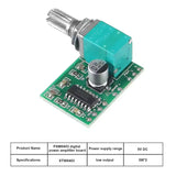 PAM8403 5V Audio Amplifier Board 2 Channel 3W with Volume Control