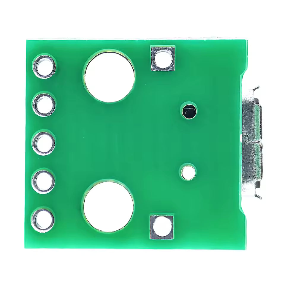 Micro USB Breakout Board 5 Pin