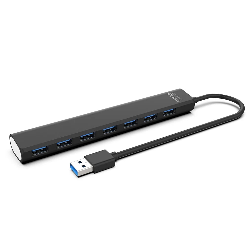 Multi USB 3.0 Hub 7 Port High Speed 5Gbps Expansion Splitter