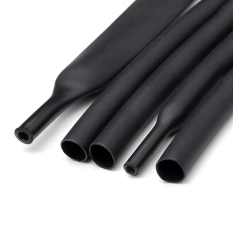 Heat Shrink Black 1m - With Adhesive (3:1)