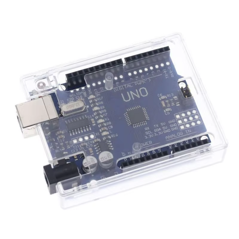 Arduino Uno R3 Clear/Transparent Case