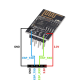 ESP-01S ESP8266 Pinout