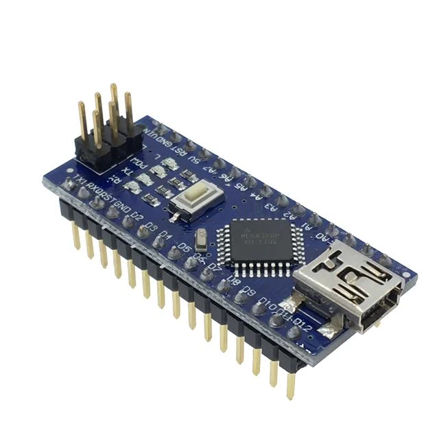 Soldered Arduino Nano Compatible Development Board