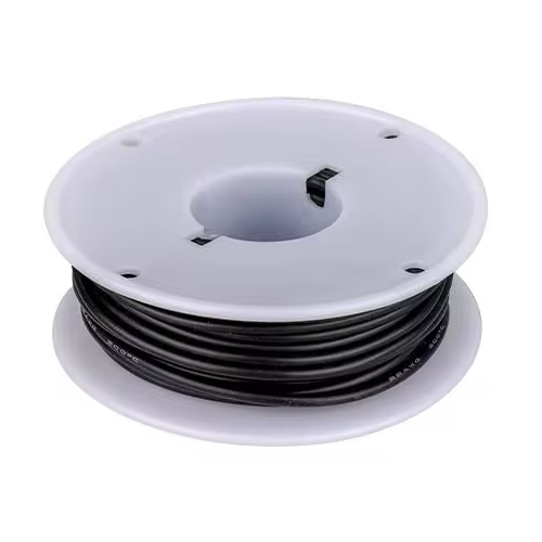 22 AWG Hookup Wire 10m Black - Stranded