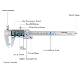 Digital Vernier Caliper 150mm Stainless Steel 0.01mm