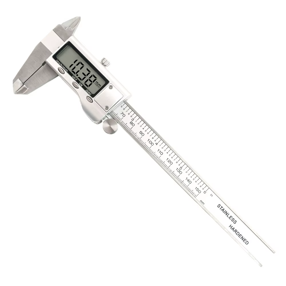 Stainless Steel Digital Caliper Vernier 150mm Micrometer LCD Measuring Tool