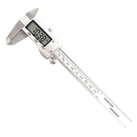 Stainless Steel Digital Caliper Vernier 150mm Micrometer LCD Measuring Tool