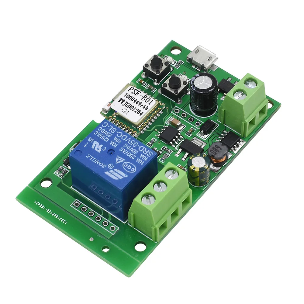 Wireless Smart Switch DC 5V-12V Home Relay Module Self-locking Wifi – Zaitronics