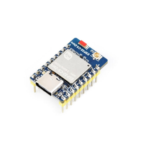Waveshare ESP32-C5-Zero-M dual-band Wi-Fi 6 mini development board with headers