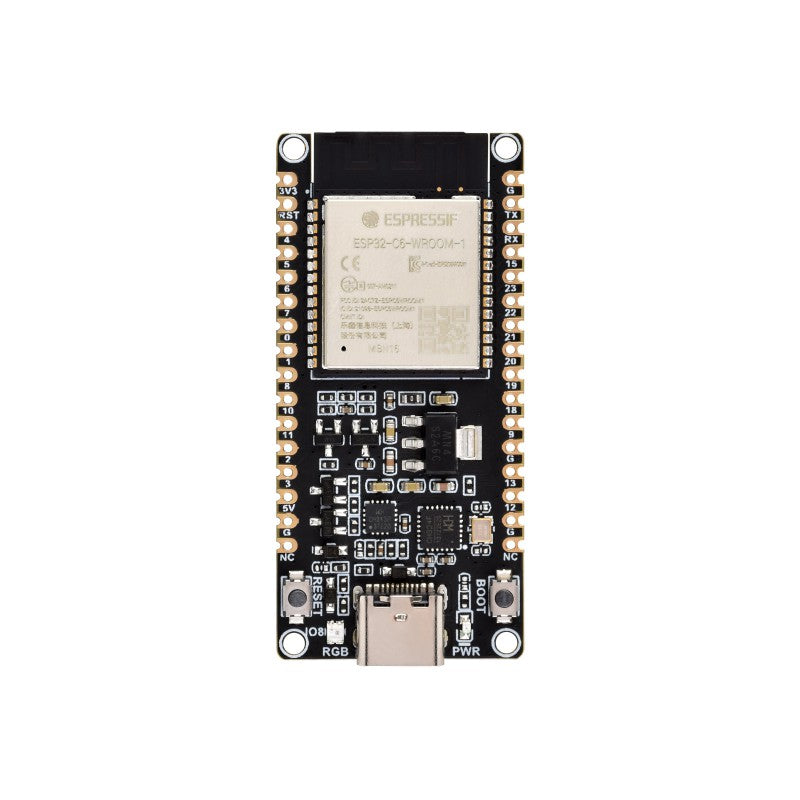 ESP32-C6 Dev-Kit-N16 Development Board - 2.4GHz WiFi & Bluetooth