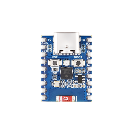 Waveshare ESP32-H2-Zero-M with pre-soldered headers