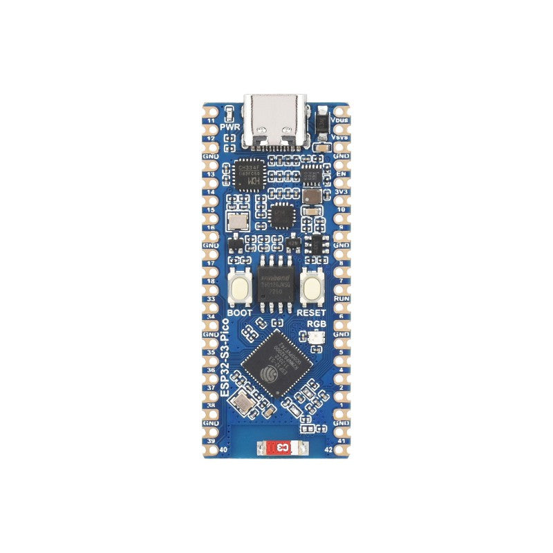 ESP32-S3 Development Board - 2.4GHz WiFi & Bluetooth - Unsoldered