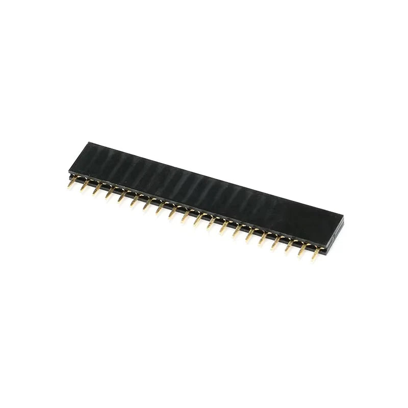 10 Pack 20 Pin Female Header 2.54mm - (1×20)
