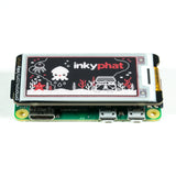 Pimoroni Inky pHAT (ePaper/eInk/EPD) - Red/Black/White