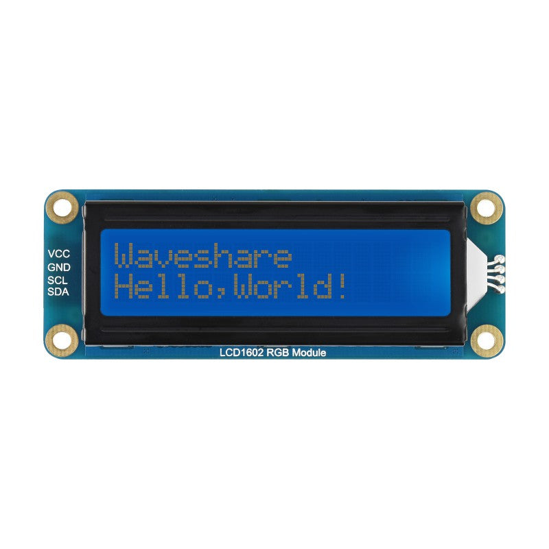 1602 LCD Display RGB Backlight 16x2 - I2C 3.3V/5V