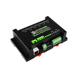 8-Channel Ethernet Relay Module, PoE, Modbus RTU/TCP, Opto-Isolated Protection Waveshare