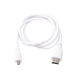 Micro HDMI to Standard HDMI 2.0 Official Raspberry Pi Cable for Raspberry Pi 4 & 5 - White