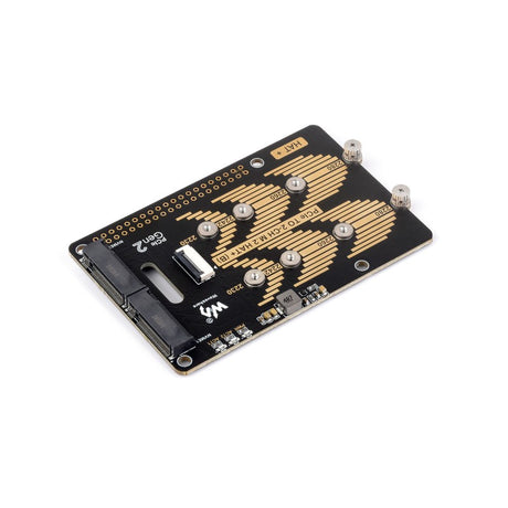 Raspberry Pi 5 NVMe HAT - 2 Channel PCIe M.2