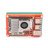 Pimoroni Pibow Coupe 5 Case for Raspberry Pi 5 - Rainbow