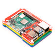 Pimoroni Pibow Coupe 4 Case for Raspberry Pi 4 - Rainbow