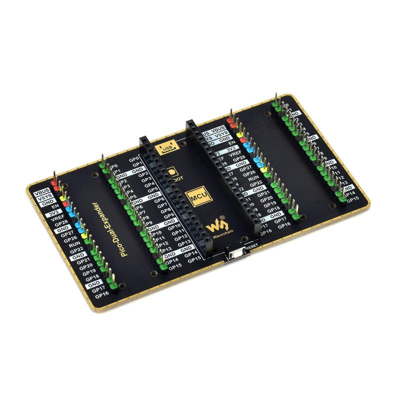 Dual GPIO Expander for Raspberry Pi Pico