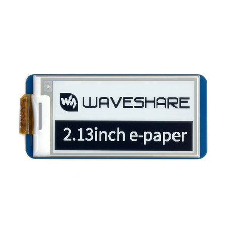 2.13inch E-Ink display HAT for Raspberry Pi Pico - 250x122 - Black / White