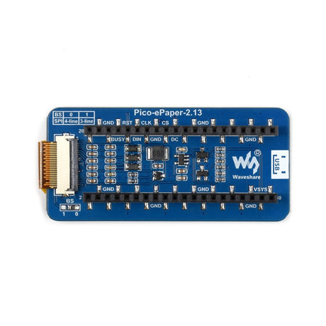 2.13inch E-Ink display HAT for Raspberry Pi - 250x122 - Black / White / Red