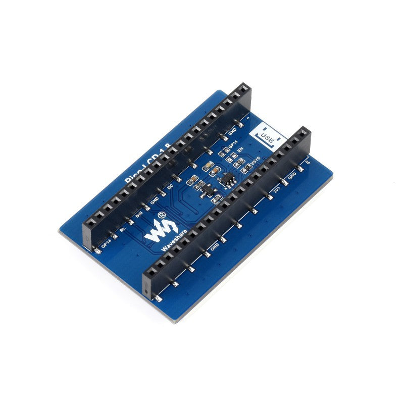 1.8inch LCD display HAT for Raspberry Pi Pico - 160x128