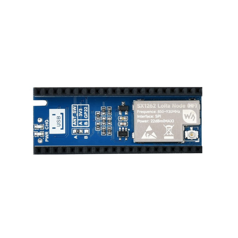 SX1262 LoRa Node Module for Raspberry Pi Pico