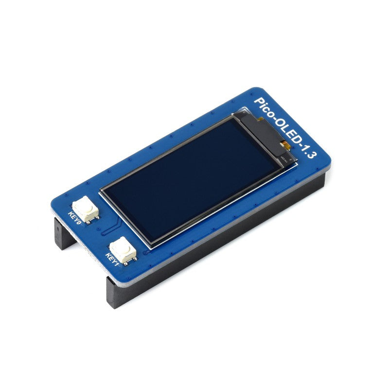 1.3inch OLED Display HAT Module for Raspberry Pi Pico - 64×128 White