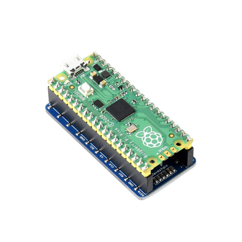 1.3inch OLED Display HAT Module for Raspberry Pi Pico - 64×128 White