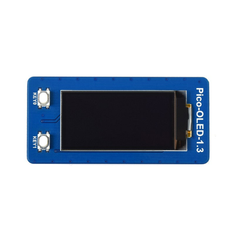 1.3inch OLED Display HAT Module for Raspberry Pi Pico - 64×128 White
