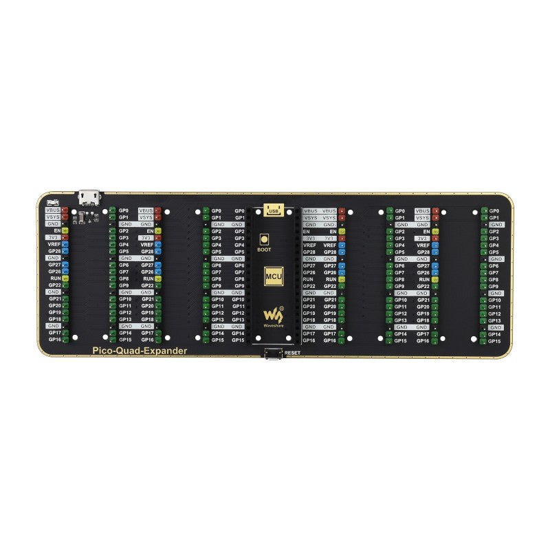 Quad GPIO Expander for Raspberry Pi Pico Waveshare