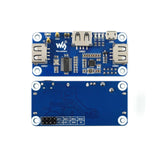 PoE Ethernet / USB HUB HAT for Raspberry Pi Zero 2 / 2W