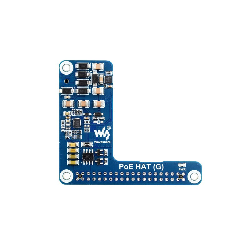 Power Over Ethernet HAT (G) For Raspberry Pi 5 - 5V 5A, 802.3af/at